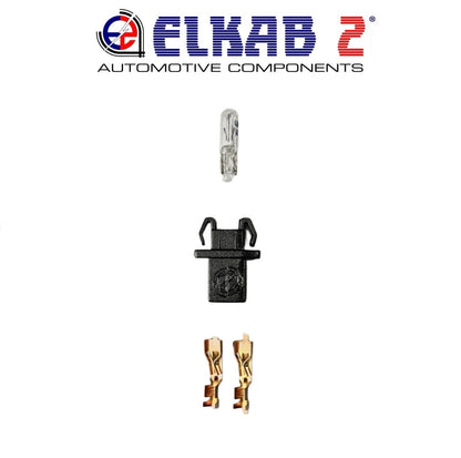 5 Luci Lampadine T5 con Portalampada Cruscotto Spie Fiat Alfa, Lancia Punto, Panda, Ypsilon, 600, 500, Giulietta ORIGINALI