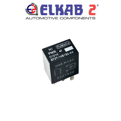 Relè FORD Fo.Mo.Co 12v Made in U.S.A. 8T2T-14B192-AA 4 Pin 0101K HIPWR ORIGINALE Mustang, Fiesta, Focus, EcoSport, Transit, F150