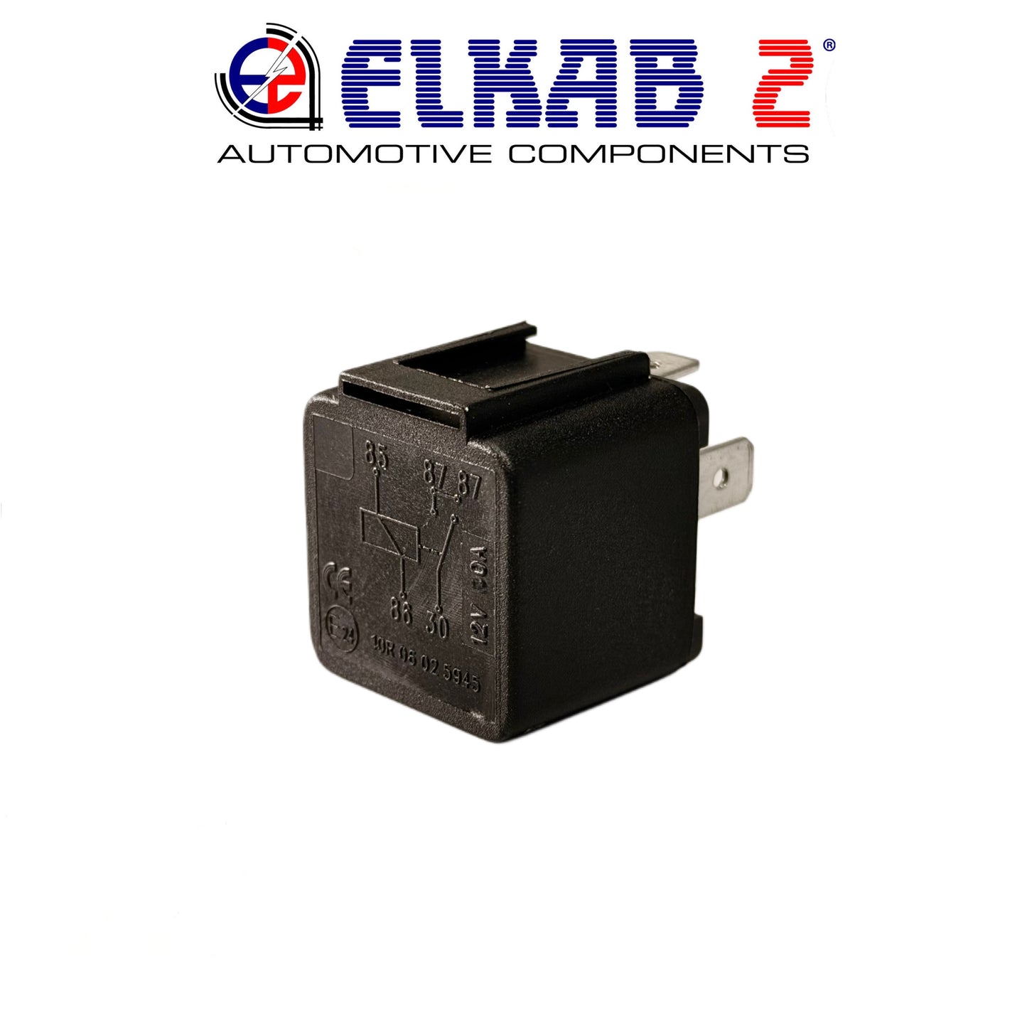 Relè Relay Relais 12V 40A 5 Contatti Con Resistenza e Diodo Parallelo Auto Moto Camper Trattore Luci Centralina.