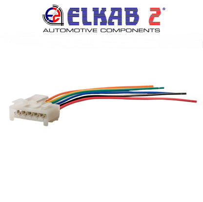 Connettore 6 Pin Fari Posteriori Cablaggio Spina Luci Fanali Fiat, Alfa, Lancia OEM 405116 OEM 51277277 Punto, Panda, Ypsilon, 156, 159