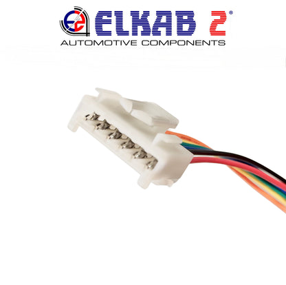 Connettore 6 Pin Fari Posteriori Cablaggio Spina Luci Fanali Fiat, Alfa, Lancia OEM 405116 OEM 51277277 Punto, Panda, Ypsilon, 156, 159