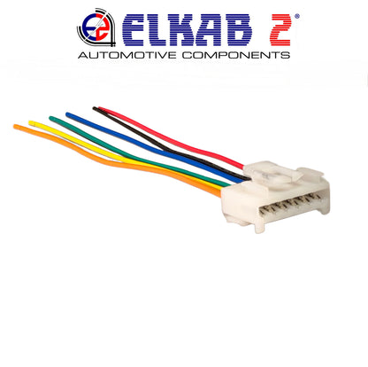 Connettore 6 Pin Fari Posteriori Cablaggio Spina Luci Fanali Fiat, Alfa, Lancia OEM 405116 OEM 51277277 Punto, Panda, Ypsilon, 156, 159